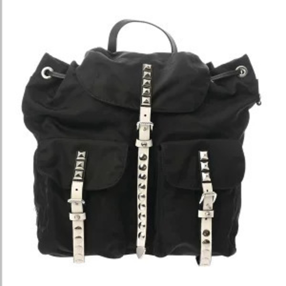 Prada backpack black daypack
